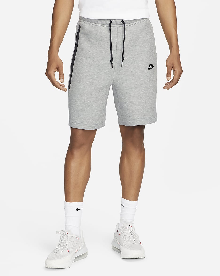 Short nike tech fleece gris on sale